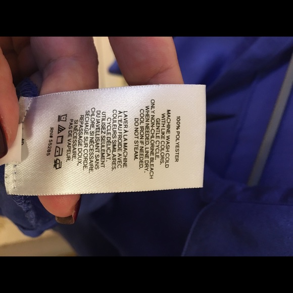 Blue Express button down - Picture 4 of 4